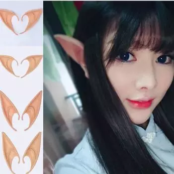 Ложный Косплей Ухо Моделирование Ярмарка Пикси Играющий Костюм Реквизит Хэллоуин Вечеринка Сценическое Выступление Инструмент C