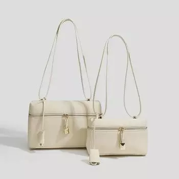 «LP27 Оригинальная ретро-сумка из кожи через плечо — осенне-зимняя высококачественная женская сумка подмышкой и сумка для ланч-бокса»