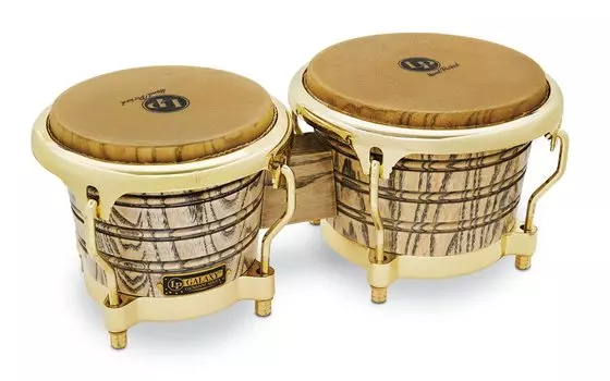 LP Bongo Giovanni Wood Bongos с фурнитурой золотистого тона LP793X Galaxy® Series™