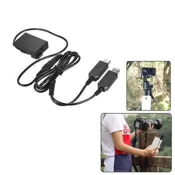 LP-E8 DC-муфта USB-адаптер питания, зарядное устройство для камеры Canon Rebel T3i T2i