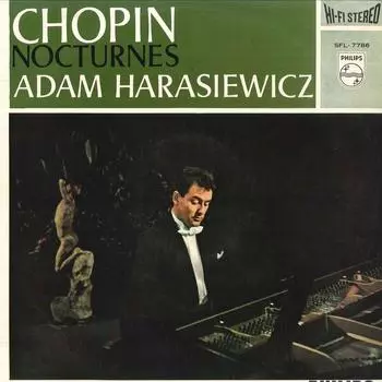 LP Пластинка ADAM HARASIEWICZ - Chopin NOCTURNES SFL7786 PHILIPS - Япония Obi Классика