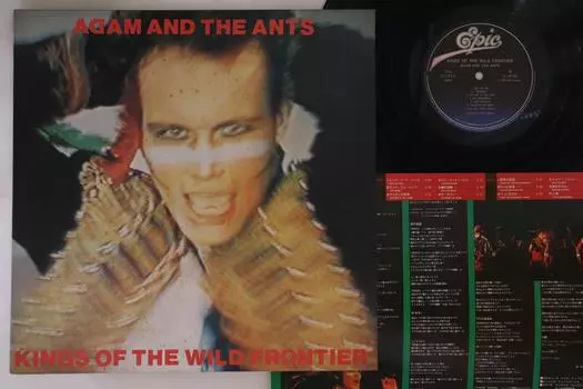 LP Пластинка ADAM & THE ANTS - Kings Of The Wild Frontier 253P281 EPIC 1981 Япония Рок Б/у