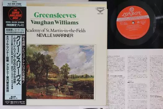 LP Пластинка АКАДЕМИЯ СТ. MARTIN-IN-THE-FIELDS - Концерт Воана Уильямса KIJC9109 ЛОНДОН 1992 Япония Оби Классика