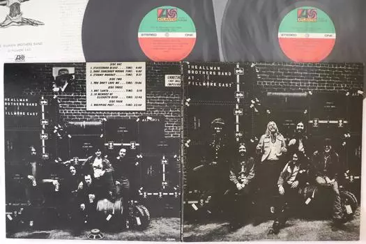 LP Пластинка ALLMAN BROTHERS BAND - The Allman Brothers Band At Fillmor P501617A Atlantic 1971 Япония Рок Б/У