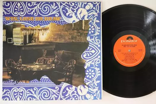 LP Пластинка ALLMAN BROTHERS BAND - Win, Lose Or Draw CPN0156 POLYDOR США Рок Б/У