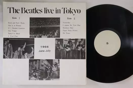 LP Пластинка BEATLES - Концерт в Токио 1966 июнь-июль OG640 OG 1973 Япония Рок