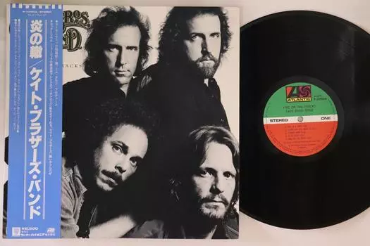 LP Пластинка CATE BROS. ГРУППА - Огонь на рельсах P10703A ATLANTIC 1979 Япония Оби Рок Б/У