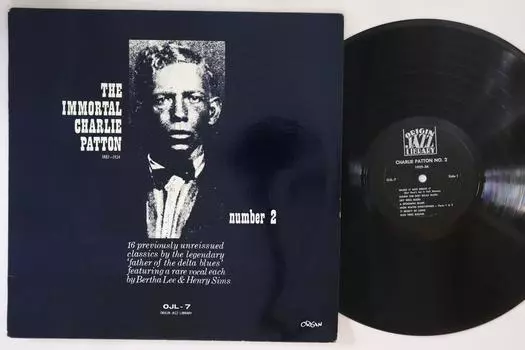 LP Пластинка ЧАРЛИ ПАТТОН - Бессмертный Чарли Паттон Номер 2 OJL7 ORIGIN JAZZ США Блюз Б/У