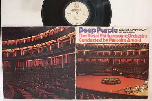LP Пластинка DEEP PURPLE - Концерт для группы и оркестра P6504W WARNER BROS 1981 Япония Рок Б/у