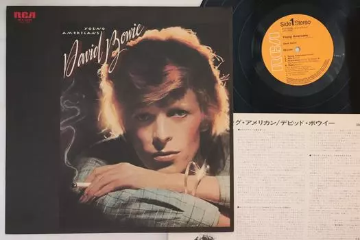 LP Пластинка ДЭВИД БОУИ - Young Americans RCA6285 RCA 1975 Япония Рок