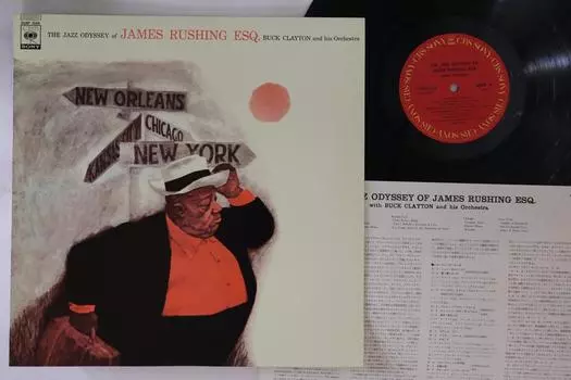 LP Пластинка ДЖИММИ РАШИНГ, БАК КЛЕЙТОН - Джазовая одиссея Джеймса Рашинга, эсквайра. 20AP1506 CBS SONY 1979 Япония Джаз Б/у