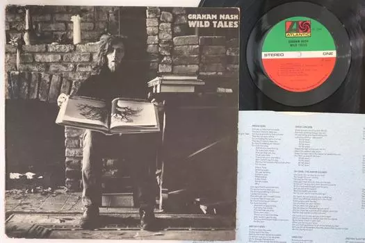 LP Пластинка GRAHAM NASH - Wild Tales SD7288 ATLANTIC 1973 US Rock Б/у