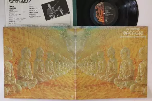 LP Пластинка КАРЛОС САНТАНА - Oneness Silver Dreams Golden Realit 25AP1337 CBS SONY 1979 Япония Рок