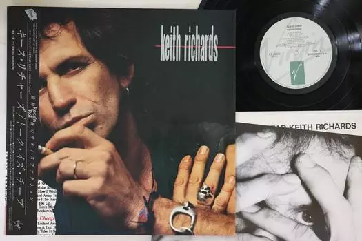 LP Пластинка KEITH RICHARDS - Talk Is Cheap VJL28056 VIRGIN 1988 Япония Obi Rock