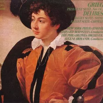 LP Пластинка ЛЕОНАРДА БЕРНШТЕЙНА(УСЛОВИЕ.)/НЬЮ-ЙОРК П - Григ:Сюита «Пер Гюнт». Nos.1&2/Deli FCCA60 CBS SONY - Японская классика