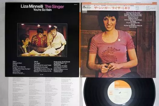 LP Пластинка ЛИЗА МИНЕЛЛИ - Певица SOPM54 CBS/Sony 1973 Япония Поп Б/у