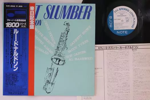 LP Пластинка ЛУ ДОНАЛЬДСОН - Сладкая Дремота GXF3068 BLUE NOTE 1980 Япония Оби Джаз Б/У