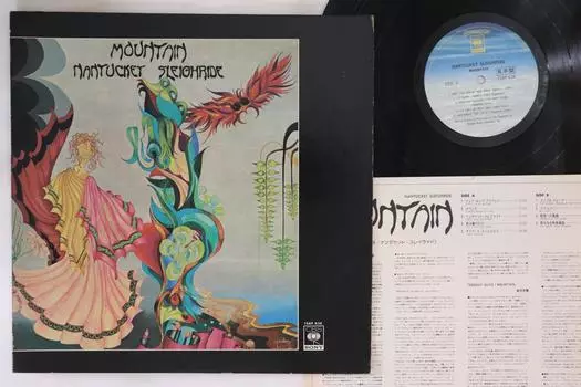 LP Пластинка MOUNTAIN - Nantucket Sleighride 15AP638PROMO CBS SONY Япония Рок Б/У