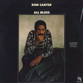LP Пластинка RON CARTER - All Blues LAX3246 CTI 1979 Япония Джаз