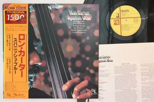 LP Пластинка RON CARTER - Spanish Blue LAX3184 CTI 1978 Япония Obi Jazz