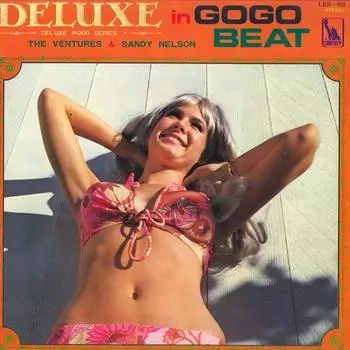 LP Пластинка VENTURES, SANDY NELSON - Deluxe In Go Go Beat LKB003 LIBERTY 1971 Япония Рок Б/у