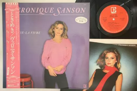 LP Пластинка VERONIQUE SANSON - Laisse-la Vivre P11063EPROMO ELEKTRA 1981 Япония Оби Поп Б/У