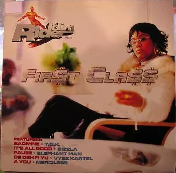 LP Record VARIOUS - Riddim Rider Vol. 15 Fir$t Cla$$ CRLP3118 Charm 2004 UK Reggae, Ska & Dub Used