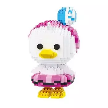 LP Swim Baby Duck Nanoblock, маленький размер, разные цвета, популярные корейские игрушки