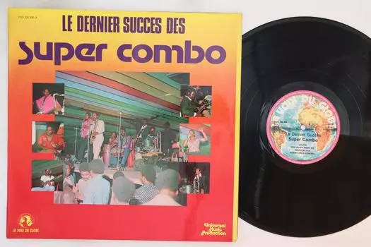 LP Запись СУПЕР КОМБО Последний Успех Супер Комбо VDG100006 ГОЛОС ГЛО Франция Латинский Б/У