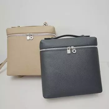 LP Женский модный рюкзак: Большая вместимость, натуральная кожа, высококачественная школьная сумка, женская сумка и большая сумка для ланч-бокса.