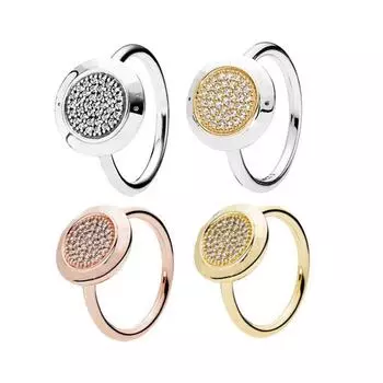 Lr Classic Pan Destiny, круглое серебряное кольцо 925 пробы для мужчин, элегантное женское кольцо на указательный палец, обручальное ювелирное изделие, трендовый подарок 5