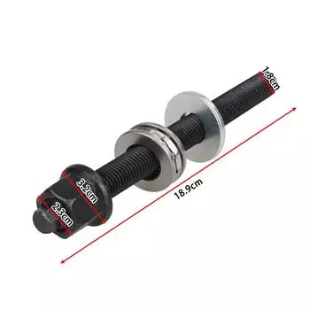 LS1 Установщик балансира гармоник Съемник коленвала Инструмент для установки коленвала для двигателей GM 1997-Up серии LS LT Gen 3, 4, 5 чёрный