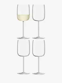 LSA Glass Borough Wine Glass x 4 G1620-14-301 чистый