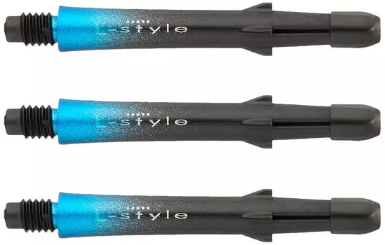 Lshaft Carbon Lock Прямой Градация Черный x Синий 260