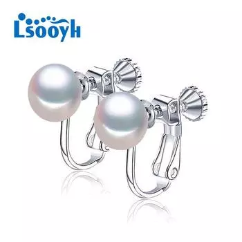 LSOOYH серьги с натуральным пресноводным жемчугом для женщин, модные серьги-гвоздики в стиле бохо, ювелирные изделия с жемчугом розовый