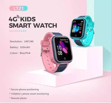 LT21 Full Netcom 4G детские умные часы водонепроницаемые студенческие часы с камерой GPS-позиционирования