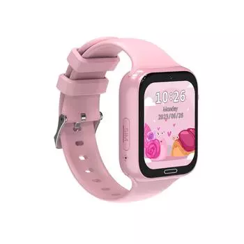 LT34 1,83-дюймовый IPS сенсорный экран 4G умные часы с двусторонней связью отслеживание местоположения голос розовый