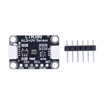 LTR390 УФ-датчик света 300 нм до 350 нм УФ-датчик ультрафиолетового излучения Зондирование ультрафиолетового излучения для обнаружения света Погода Эксперимент UNITED KINGDOM