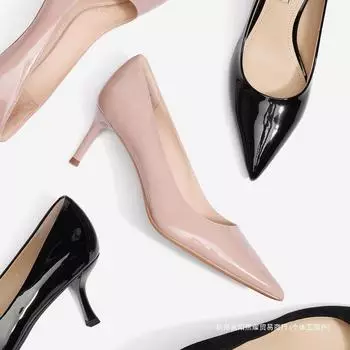 Лю Ифэй 73 часа женские туфли Бриттани коммутатор заостренные профессиональные шпильки высокие каблуки неглубокий носок одиночные туфли женские 33