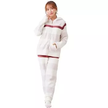 Luanna Jena Pajama Set and Women s 2-Piece (Top Pants, Pink) (QW2303)