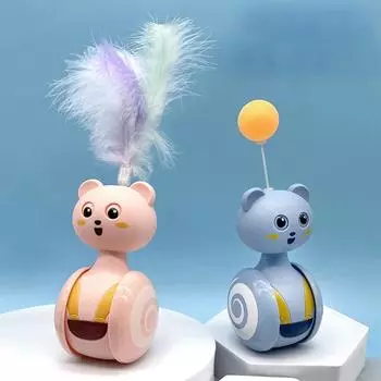 Любимая кошка, перо, дразнилка, палочка, игрушки, устойчивая к укусам, интерактивная игрушка для погони за котенком, кошка Little Yellow Chicken
