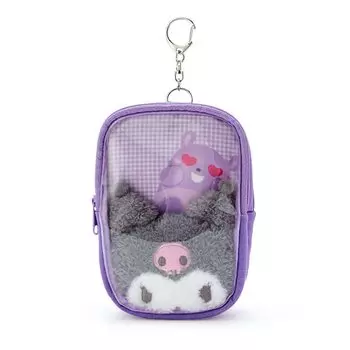 Любимая подвеска-сумочка Sanrio Kuromi Mini Pouch Charm — Polyester 138070 (Всего наилучшего!) 15x11x2.8см