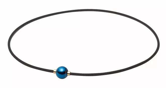 любимое ожерелье Phiten RAKUWA Neck Metax Mirror Ball Цвет Земли 40 см [продукт Юдзуру Ханю]