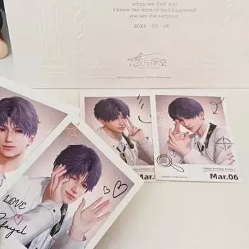 Любовь и глубокий космос День рождения Ки-Вука Polaroid