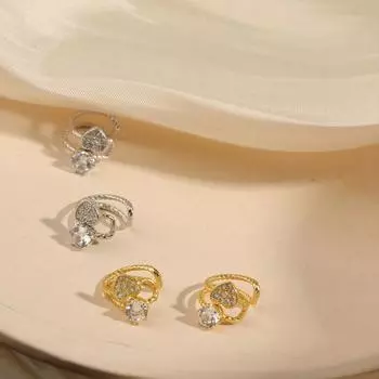 Любовь Ухо Клипса Новый год Мода Женщины Ухо Пирсинг Темперамент Лето