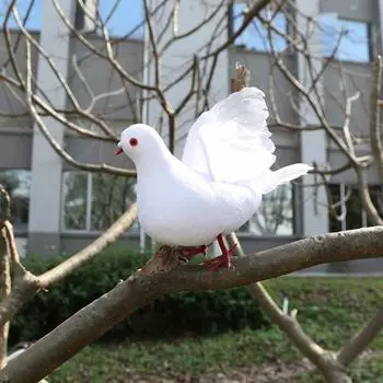 Любовные голуби мира, искусственные пенопластовые голуби, декоративные птицы для свадебного декора