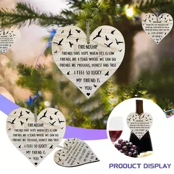 Любовные украшения, деревянные подвесные вывески, украшения для гостиной