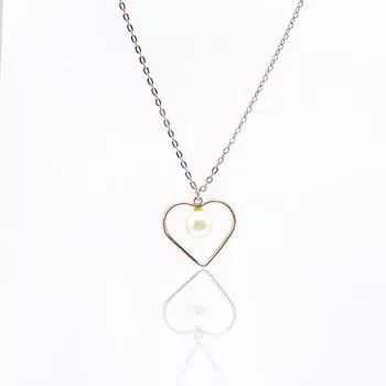 Любовные жемчужины и живое ожерелье для женщин, бьющиеся украшения, подвесной светильник в форме сердца с бусинами, роскошная ключица