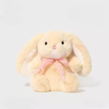 Luca Bunny плюшевая игрушка милая кукла кролик супер мягкая кукла комфортная кукла 18.5cm жёлтый