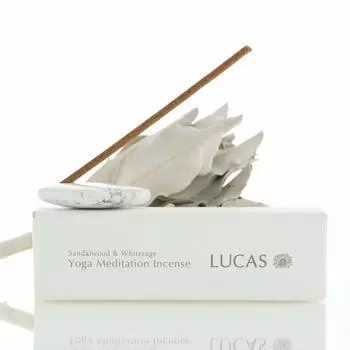 LUCAS Белый шалфей очищающий фимиам Белый шалфей (Сандаловое дерево и [тип палочки])
